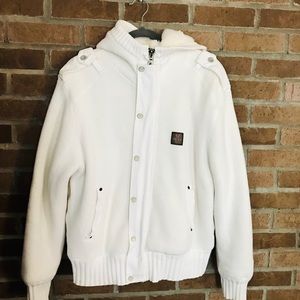 Men’s cream coat